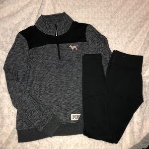 VS Quarter-Zip and Legging Bundle